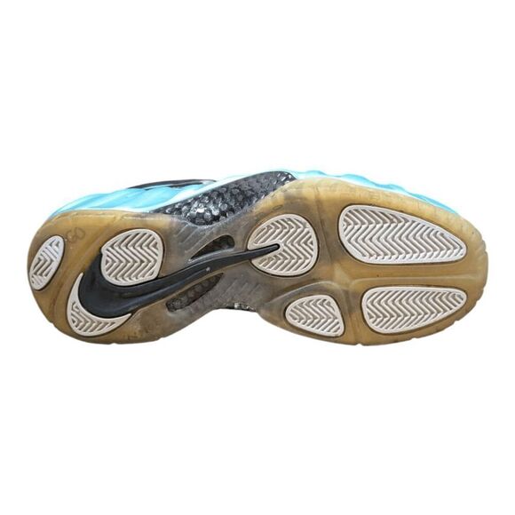 NIKE Air Foamposite Pro 'Island Green' Sneakers Size 9.5 - Picture 8 of 9